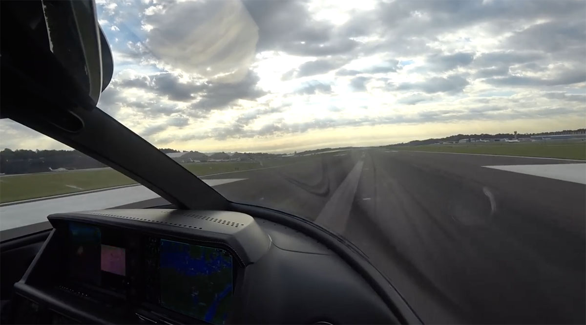 What condition applies when taking off at a high density altitude?