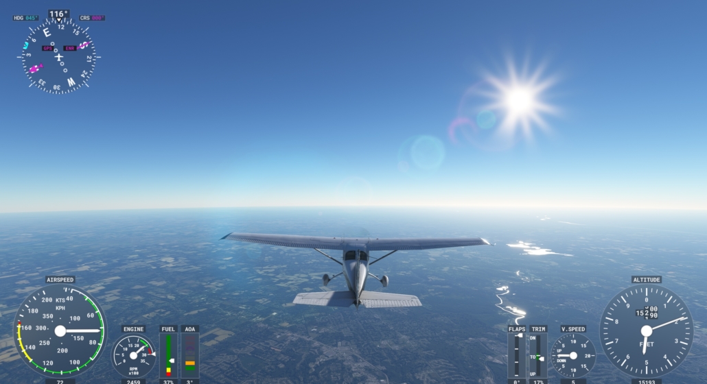 Abnormal maneuvers for a student pilot to practice in a simulator ...